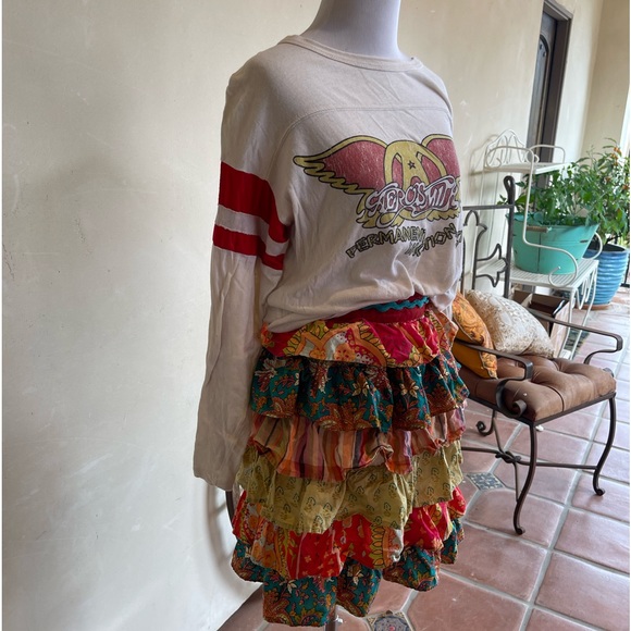 AREOSMITH Permanent Vacation Tour Vtg 1987 Band Tee Cities Dates on Back XLarge! - Picture 8 of 8